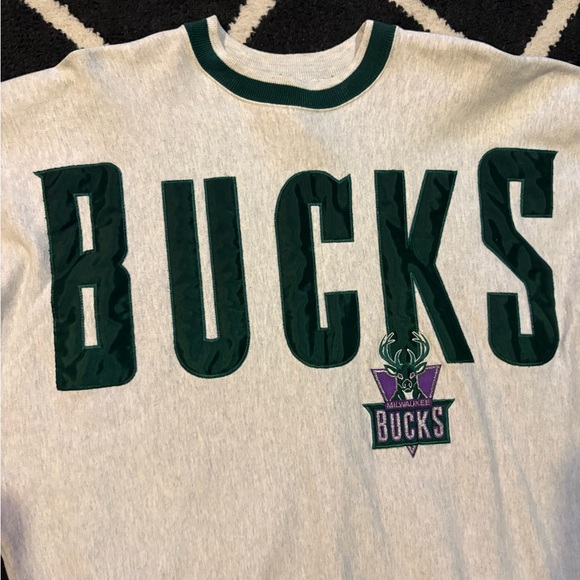 Vintage Legends Milwaukee Bucks  Rare Crewneck Sweatshirt - Picture 5 of 7